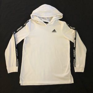 Adidas lightweight kids hoodie size M (10-12)